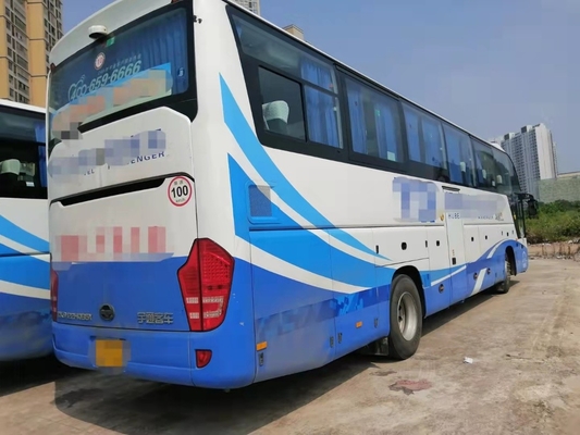 Ônibus escolar elétrico usado 50 Assento Ônibus De Transporte Público do treinador ZK6122 do ônibus de Yutong