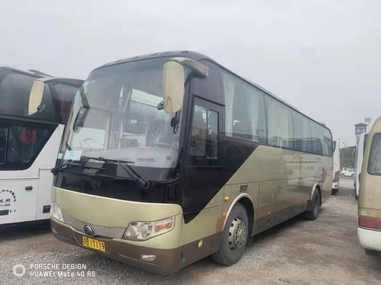 Use assentos do ônibus ZK6110 51 de Yutong 2013 ônibus diesel usado manual da direção do ano RHD para o passageiro