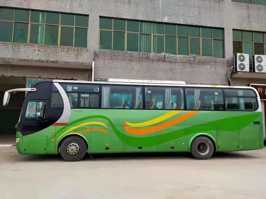 49 assentos 2014 porta dobro usada ano Yutong do ônibus Zk6110 usaram o treinador Company Commuter Bus
