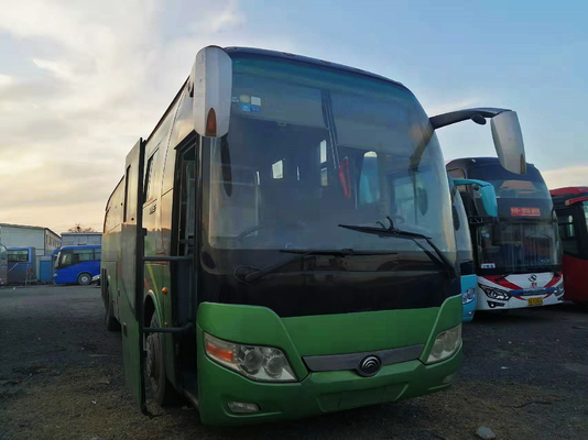49 assentos 2014 porta dobro usada ano Yutong do ônibus Zk6110 usaram o treinador Company Commuter Bus