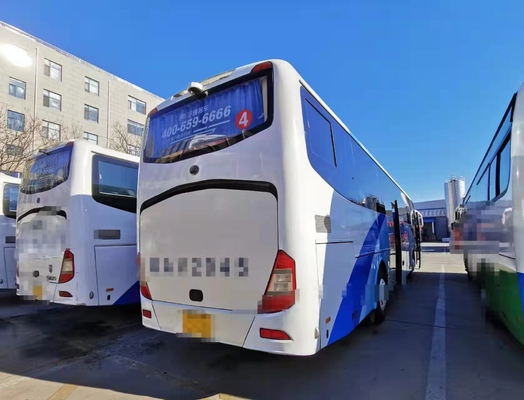 Condução à direita usada do ônibus da mão de Yutong segundo do ônibus do motor 65 assentos traseiros