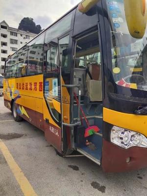 Ônibus do passageiro dos assentos de Bus 35 do treinador do Euro III Mini Hiace Bus Yutong Used