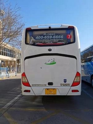 A mão ZK6127 do ônibus segundo de Yutong treina Bus Second Hand que 55 assentos transportam a disposição do ônibus 2+3