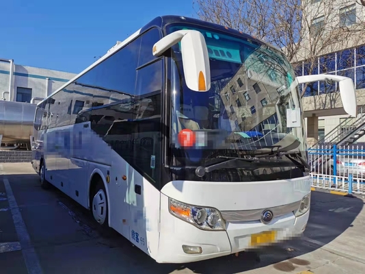 A mão ZK6127 do ônibus segundo de Yutong treina Bus Second Hand que 55 assentos transportam a disposição do ônibus 2+3