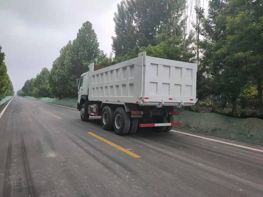 HOWO Tipper Truck Used Dump Truck 	Placa resistente da coluna do caminhão do EURO 5