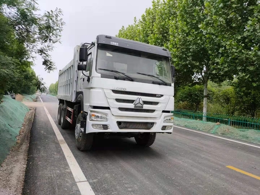 HOWO Tipper Truck Used Dump Truck 	Placa resistente da coluna do caminhão do EURO 5
