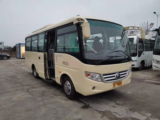 O ônibus Yutong do passageiro de 26 assentos entrega em segundo a Mini Bus Sightseeing Bus 3020mm altos