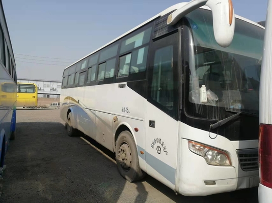 Motor de Yuchai do ônibus do passageiro da mão de Used Yutong Bus 45seats segundo do treinador do Euro 4