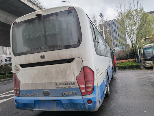 A segunda mão ZK6115 Yutong transporta passageiros da cidade usou ônibus públicos diesel de LHD