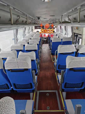 Yutong usou o transporte que os veículos brancos usaram 50Seats interurbano diesel usaram o treinador Buses
