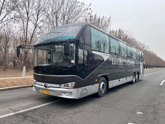 O ônibus dobro ZK6148 da plataforma usou o treinador 2019 luxuoso do ônibus de Bus For Africa Rhd Yutong do treinador 56seats