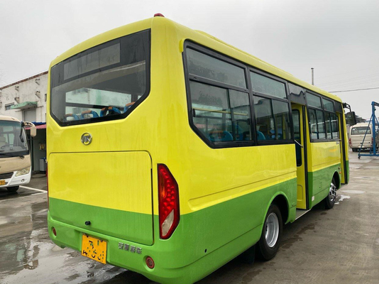 Treinador Yuchai Engine da excursão do ônibus da mão do ônibus 25seats ò de Mini Bus Used Ankai City