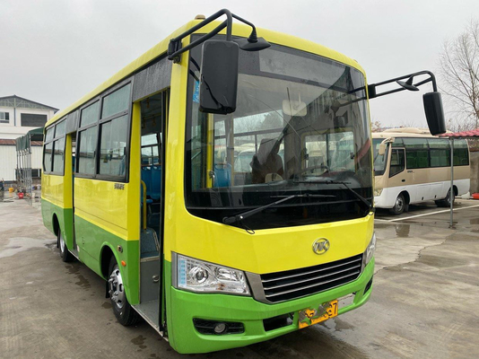 Treinador Yuchai Engine da excursão do ônibus da mão do ônibus 25seats ò de Mini Bus Used Ankai City