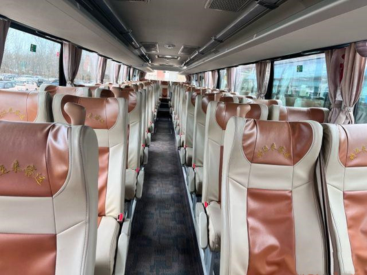 O ônibus interurbano de segunda mão de Yutong usou o treinador Bus que ZK6148 usou o ônibus diesel do motor 400hp de Weichai