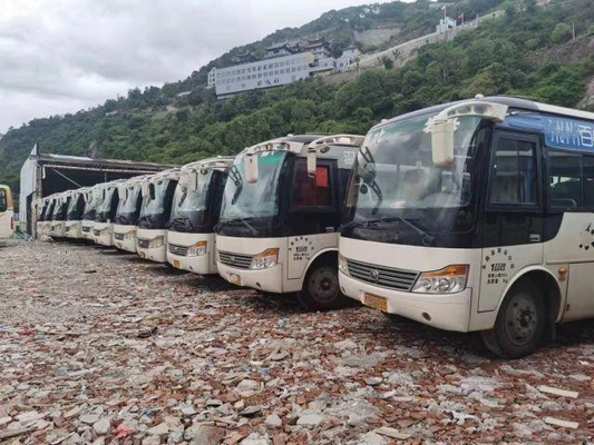 os motores do ônibus de Mini Bus Yutong Used Coach ZK6752D do passageiro 29seats treinam