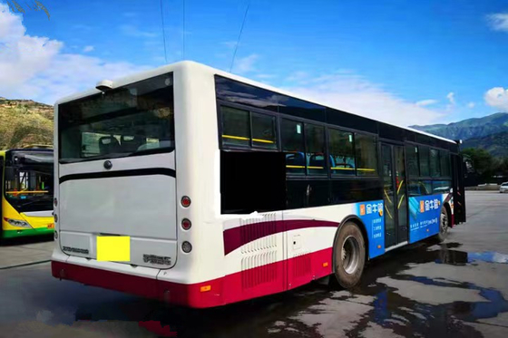 32 o ônibus usado Zk6105 de /92 assentos Yutong usou o ônibus da cidade para o motor diesel de transporte público