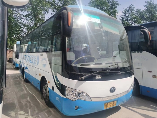 O treinador 35-40 assenta ônibus que a condução à direita usou o treinador de passageiro ZK6858 de Yutong