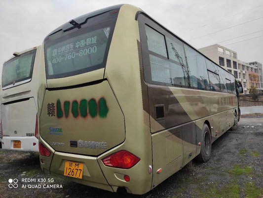 2015 anos 55 Seat usaram o ônibus 199kw da mão do ônibus ZLCK6120 segundo de Zhongtong com o LHD para o passageiro