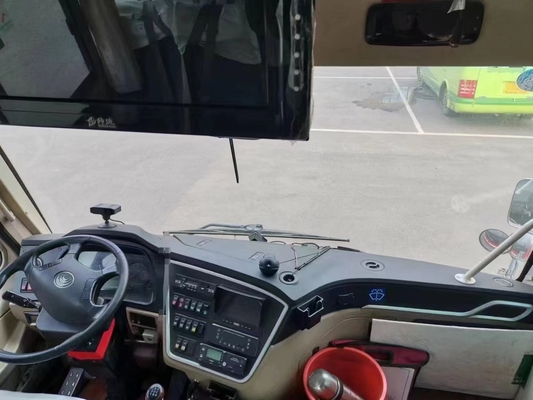 2017 eixo usado assentos do modelo ZK6609D Mini Bus Left Hand Drive Front Engine 2 do ônibus de Yutong do ano 19