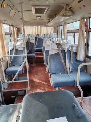 2017 eixo usado assentos do modelo ZK6609D Mini Bus Left Hand Drive Front Engine 2 do ônibus de Yutong do ano 19